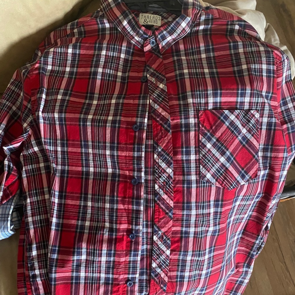 Men button up